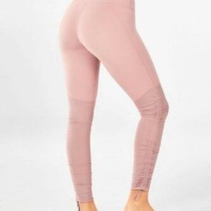 Fabletics, Cashel Foldover PureLuxe Legging, L, Mauve